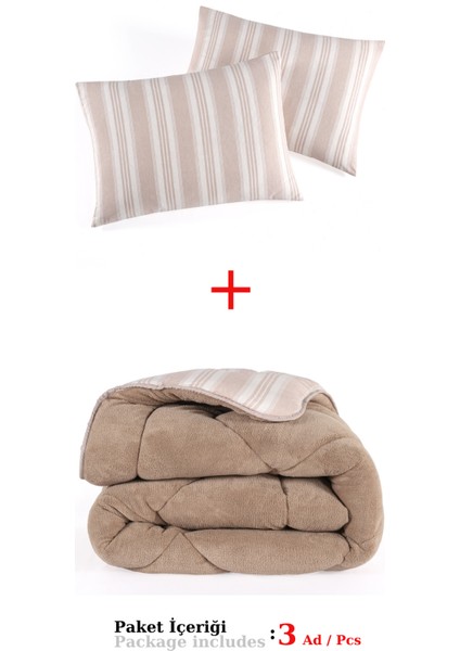 Cloud Comfort Set Wellsoft Yorganlı 3 Parça Çift Kişilik Velvet Dream fırsatları