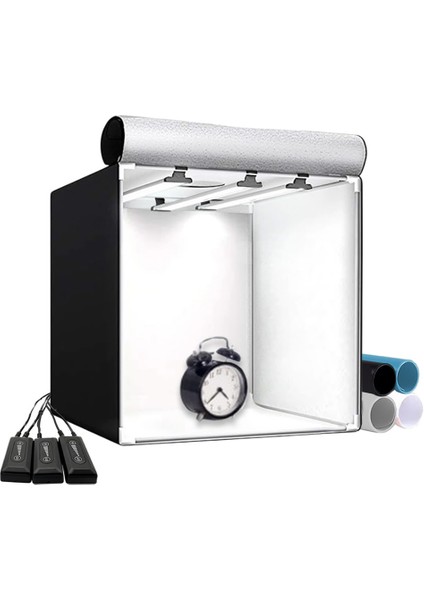 Pro Iı 3 LED Işıklı Ürün Çekim Çadırı 40X40 cm