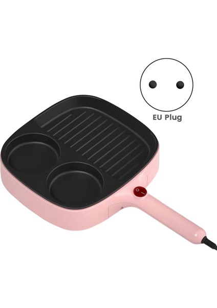 3'ü 1 Arada Elektrikli Omlet Tavası Barbekü Tavası Elektrikli Pişirici Çok Işlevli Yapışmaz Sıcak Tencere Yemek Buharlayıcı Ab Fişi B (Yurt Dışından) fırsatları