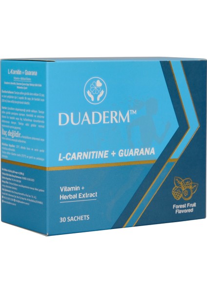 Duaderm L-Karnitin + Guarana 30 Sachets