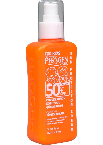 Progen Sun Gunes Kremı Kıds Spf 50+ ml