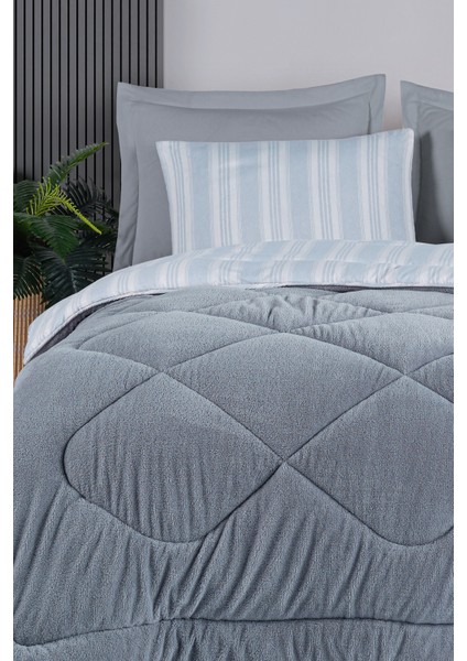Cloud Comfort Set Wellsoft Yorganlı 3 Parça Çift Kişilik Velvet Dream fiyatları