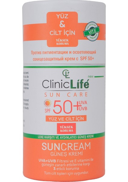 Clinic Life Güneş Kremi 100ML