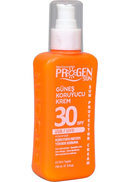 Progen Sun Gunes Kremı Spf 30 ml