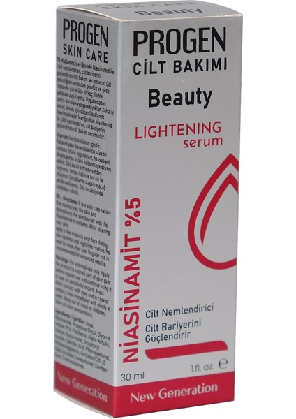 Progen Serum Lıghtenıng 30 ml