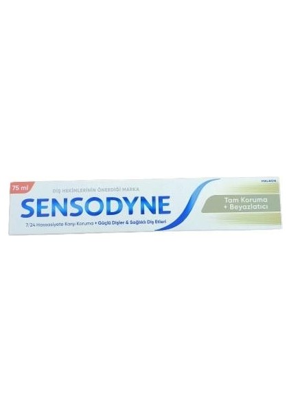 Tam Koruma ve Beyazlatıcı Diş Macunu 75 ml
