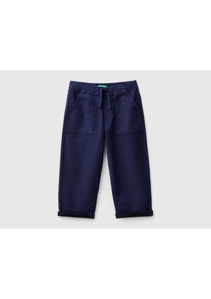 Erkek Lacivert Pantolon (Model Kodu: 47K0GF026 )
