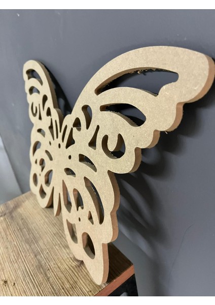Kelebek Dekor Ham Mdf 27 x 46 8mm fırsatları