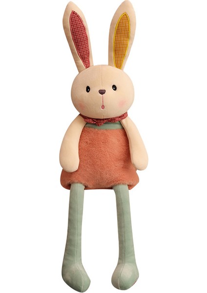 48CM Tavşan Peluş Oyuncak Sevimli Hediye Bebek Bebek Uyku Dekoratif Yastık (Yurt Dışından)