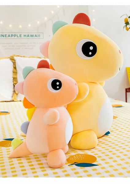 25CM Sevimli Renkli Peluş Oyuncak Dinozor Çocuk Yastık (Yurt Dışından)
