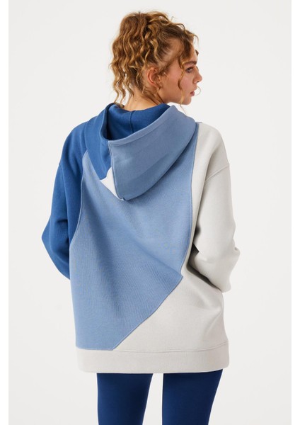 Aura Oversize Sweatshirt Lacivert