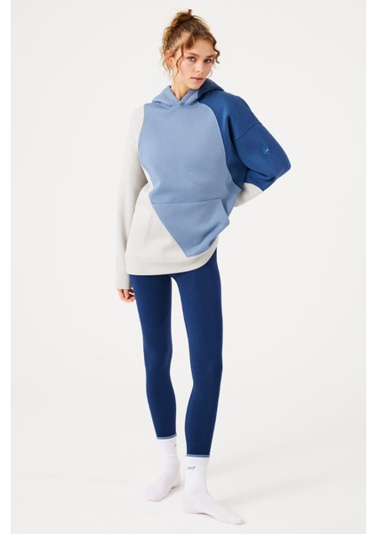 Aura Oversize Sweatshirt Lacivert