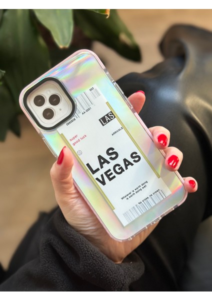 iPhone 12 Pro Max HologramlıLasvegas Kılıf