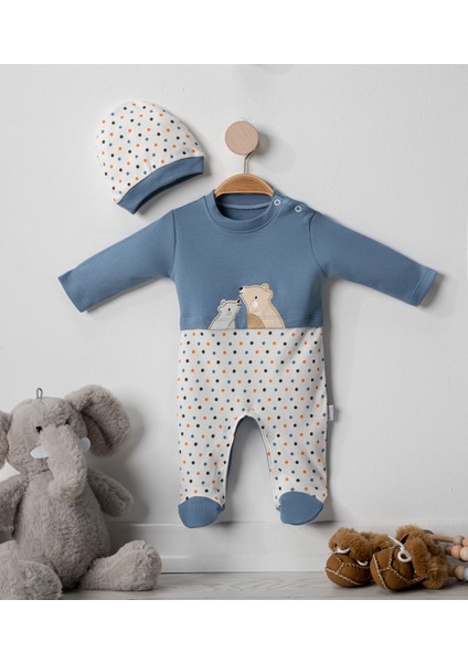 Dad& Baby Erkek Bebek Tulumu