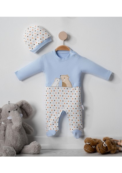 Dad& Baby Erkek Bebek Tulumu