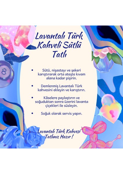 Kısmet Lavanta Aromalı Türk Kahvesi 150 gr