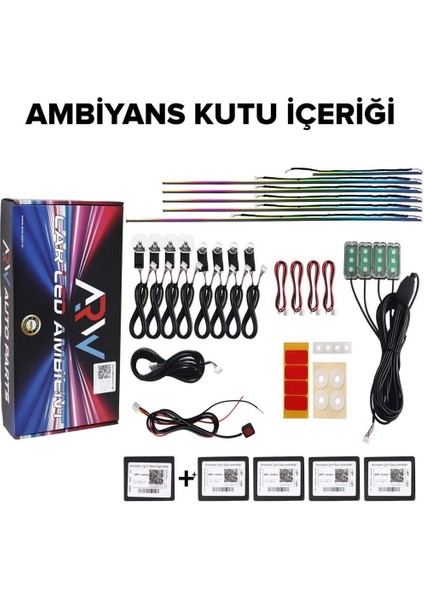 Honda Civic Fc5 64 Renk 210 Mod Animasyonlu Araç Içi Ambiyans Fs