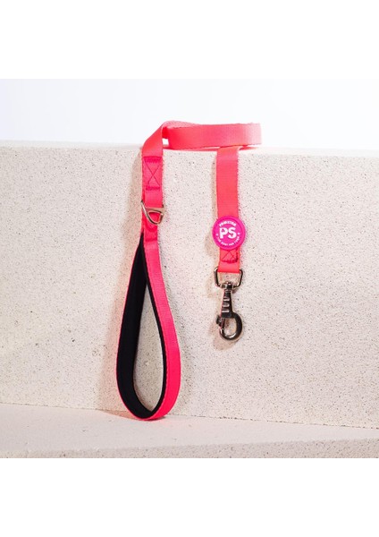 Neon Pembe Leash Kedi Köpek Sevk & Gezdirme Kayışı Köpek Uzatma Tasması