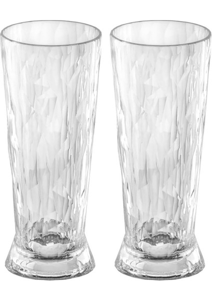 Koziol Superglass 2'li Set 300 ml Şeffaf