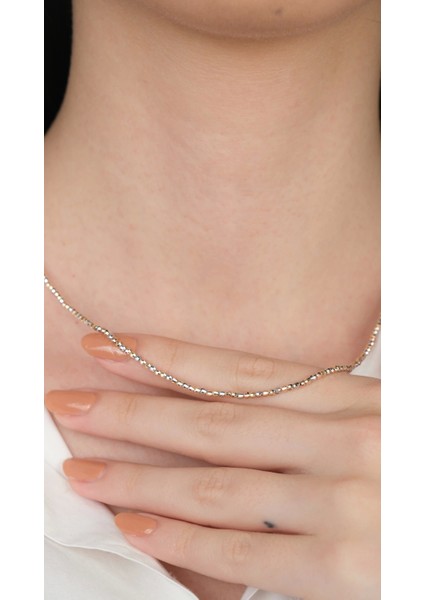 14 Ayar Altın Ince Toplu Kolye fiyatları