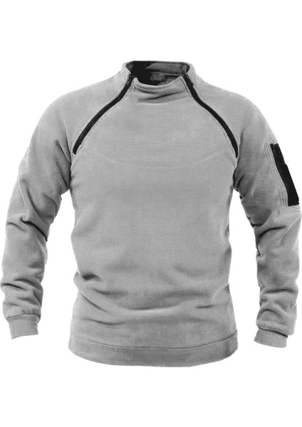 Store Erkek Polar Outdoor Fermuarlı Kombat Tactical Cepli Polar