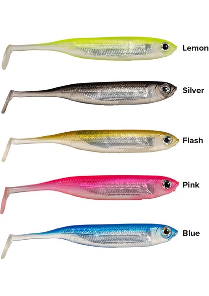 Real Fish 10 cm 4 Adet Silikon Yem