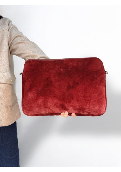 13-13.3-14 Inch Peluş Macbook, Laptop Çantası, Toscase (Askısız) 36X26CM fiyatları