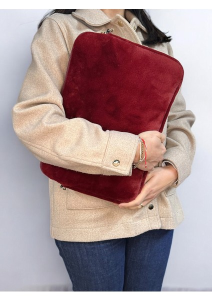 13-13.3-14 Inch Peluş Macbook, Laptop Çantası, Toscase (Askısız) 36X26CM modelleri