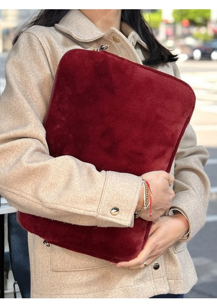 13-13.3-14 Inch Peluş Macbook, Laptop Çantası, Toscase (Askısız) 36X26CM fırsatları