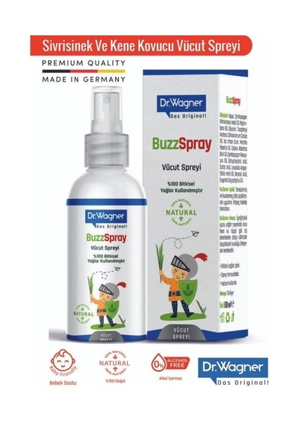 Dr. Wagner Buzz Spray 100ML.
