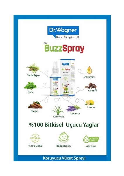 Dr. Wagner Buzz Spray 100ML.