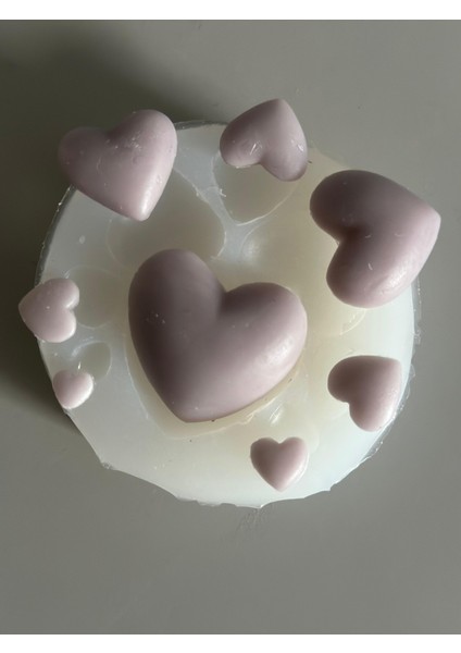 Çoklu Kalp Model Silikon Kalıp
