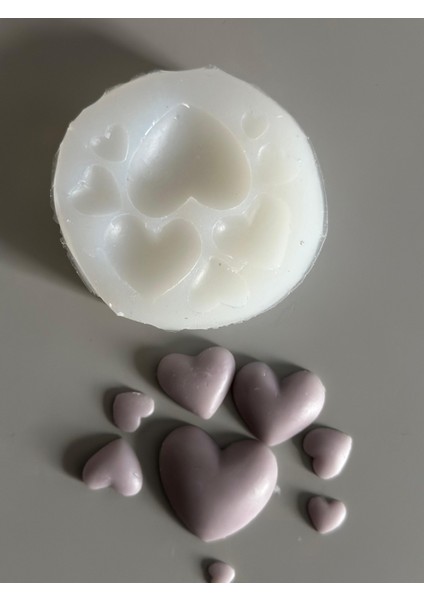 Çoklu Kalp Model Silikon Kalıp modelleri