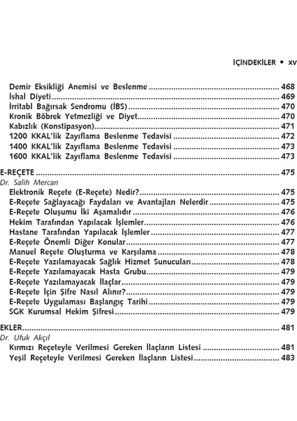 Pratik Reçete Rehberi 2022-2023