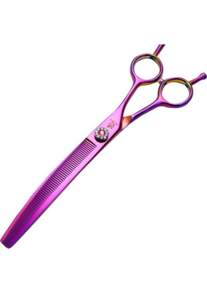 Evcil Hayvan Makası Metal Tarak Hediye, 7.25 Inç Kavisli V Şeklinde Evcil Hayvan Bakım Makası Yüksek Kaliteli Evcil Hayvan7.25 V Şeklinde Mor7.25 V Fenıce CW02-72566 indirimleri