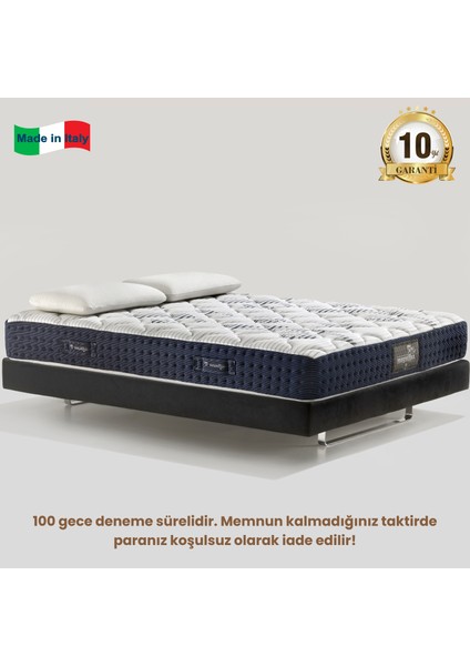 Magnicool 10 Firm 5 Bölge Destekli Ortopedik Memory Foam Yatak | Antı Yapısı ile Lüks ve Sağlığın Buluştuğu Nokta | Made In Italy