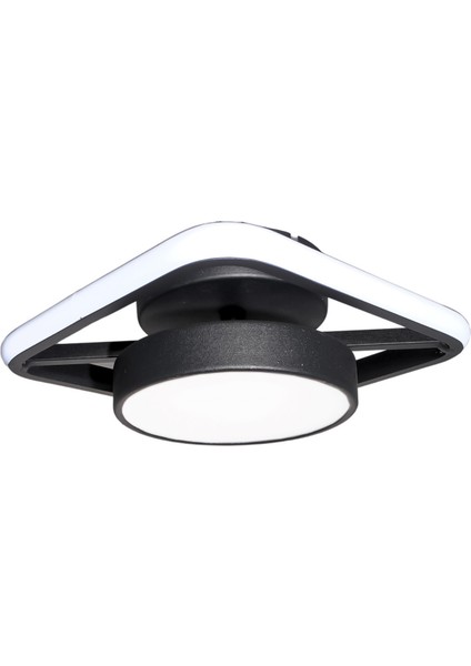 Alen Tekli Siyah Enerji Tasarruflu Modern LED Avize Çocuk Odası Koridor Giyinme Odası Giriş modelleri