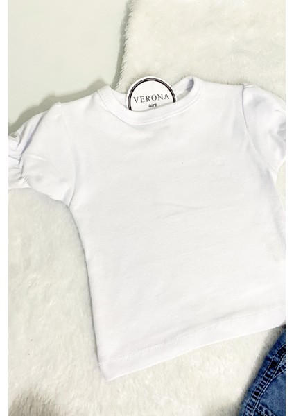 Kız Erkek Bebek Jean Kot Salopet Tulum 2li Set Takım Ayıcık Oyuncaklı Denim Yazlık indirimleri