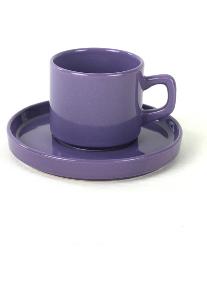 Mixed Stackable Çay Fincan Takımı 12 Parça 6 Kişilik