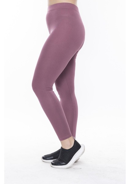 Gül Kurusu Beli Lastikli Toparlayıcı Tayt