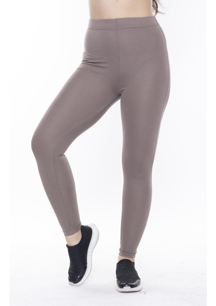 Vizon Beli Lastikli Toparlayıcı Tayt