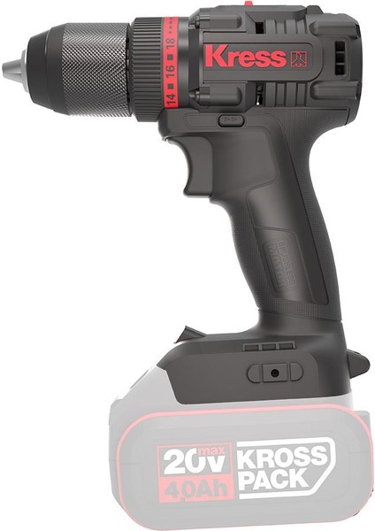 KUA71.91 20VOLT Kömürsüz Profesyonel Şarjlı Matkap (Akü Dahil Değildir)