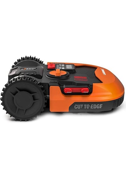 WR155E 20VOLT 5.0AH. 22CM Landroıd Tam Otonom Kömürsüz Çim Biçme Robotu