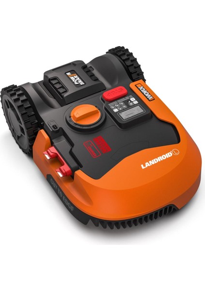 WR155E 20VOLT 5.0AH. 22CM Landroıd Tam Otonom Kömürsüz Çim Biçme Robotu