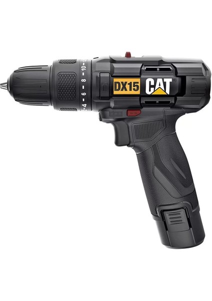 Cat DX15 12VOLT/2.0AH Li-Ion Profesyonel Şarjlı Darbeli Matkap