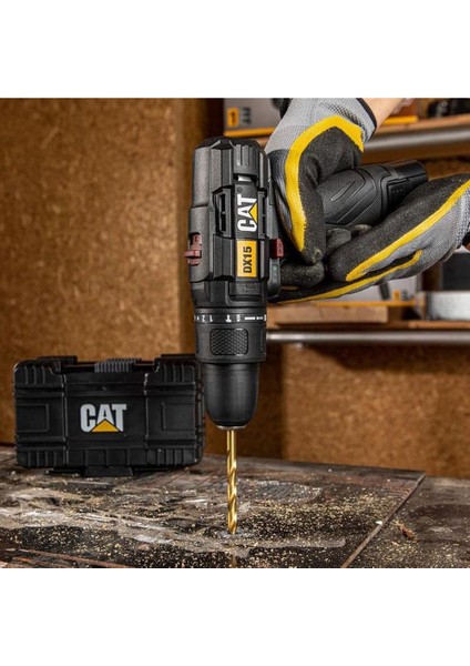 Cat DX15 12VOLT/2.0AH Li-Ion Profesyonel Şarjlı Darbeli Matkap