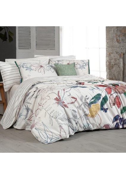 Adali Bej King Size (Battal Boy) %100 Pamuk Nevresim Takımı fiyatları