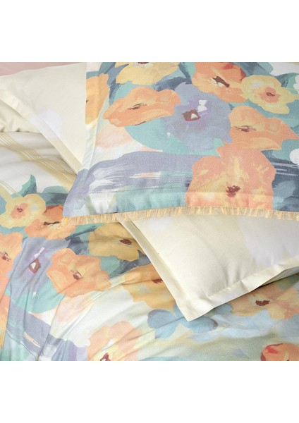 Romy Multicolor King Size (Battal Boy) %100 Pamuk Nevresim Takımı