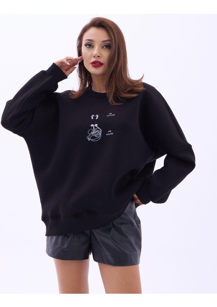 7227 Sweat-Siyah