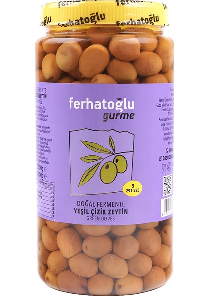 Yeşil Çizik Zeytin 1 kg